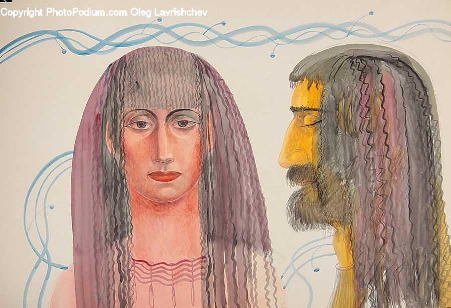People, Person, Human, Art, Drawing, Paper, Doodle