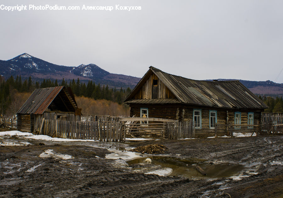 Cabin, Hut, Rural, Shack, Shelter, Building, Cottage