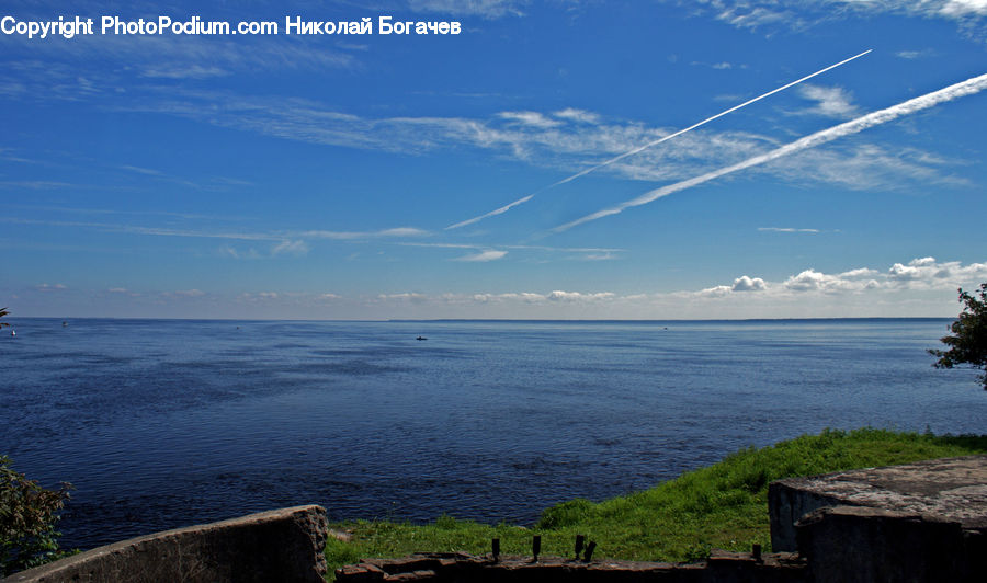 Coast, Outdoors, Sea, Water, Beach, Bunker, Landscape