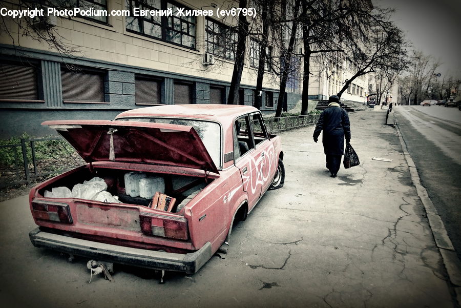 Rust, Car, Van, Engine, Machine, Motor, Automobile
