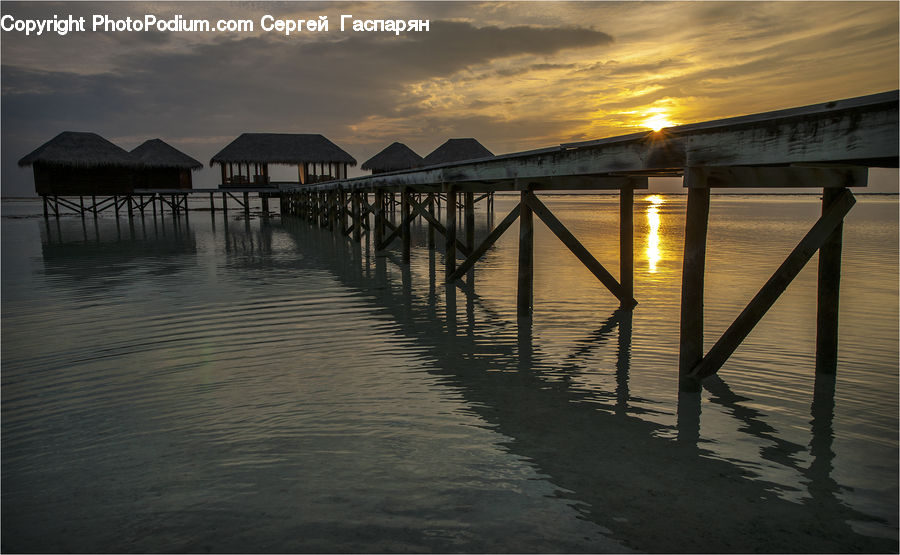 Dock, Pier, Landing, Boardwalk, Deck, Path, Sidewalk