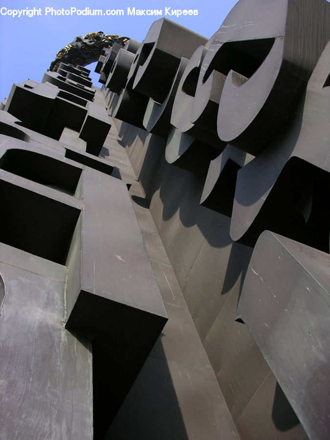 Chair, Furniture, Art, Modern Art, Building, Office Building, Balcony