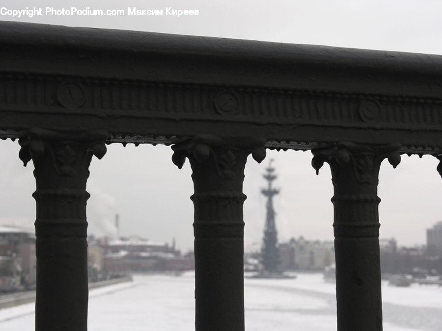 Column, Pillar, Dock, Pier, Building