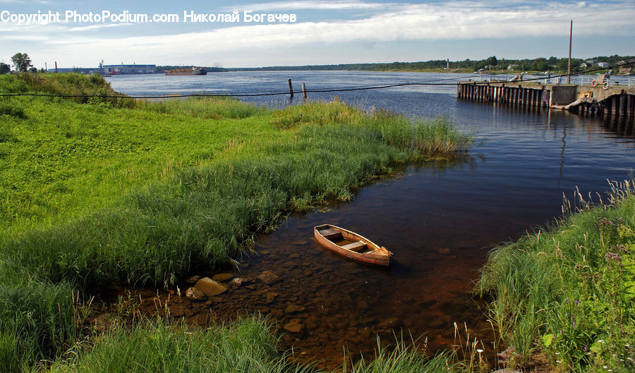 Boat, Canoe, Rowboat, Dock, Pier, Vessel, Dinghy