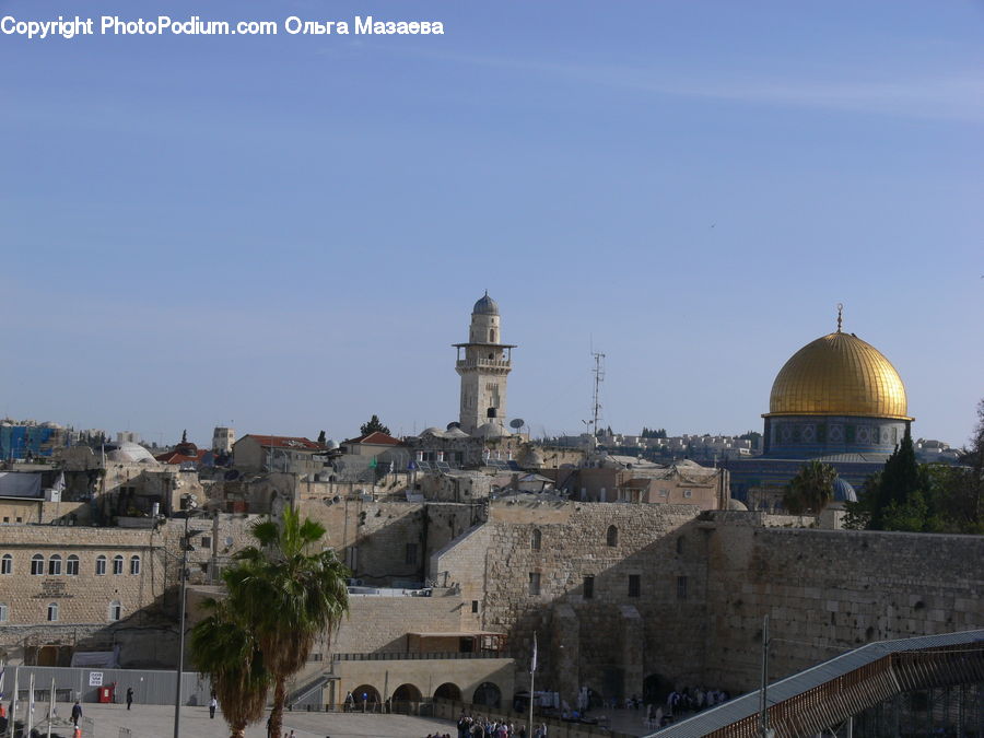 Architecture, Dome, Mosque, Worship, Castle, Fort, Downtown
