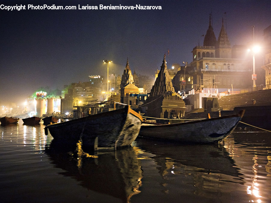 Dock, Port, Waterfront, Boat, Gondola, Ferry, Freighter