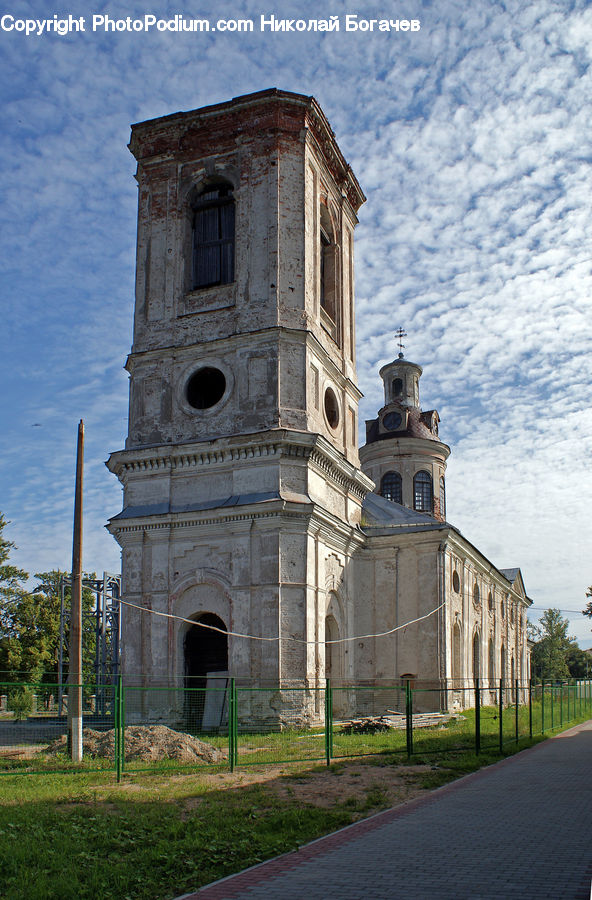 Architecture, Bell Tower, Clock Tower, Tower, Housing, Monastery
