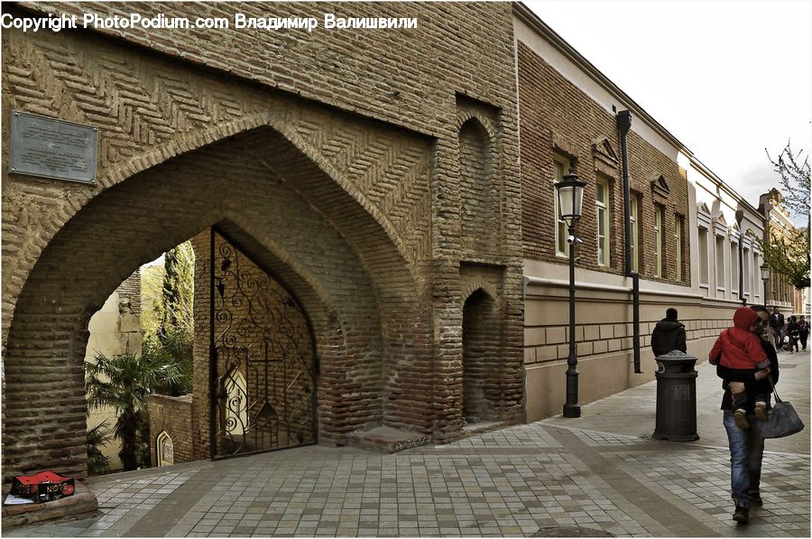 Human, People, Person, Brick, Cobblestone, Pavement, Walkway