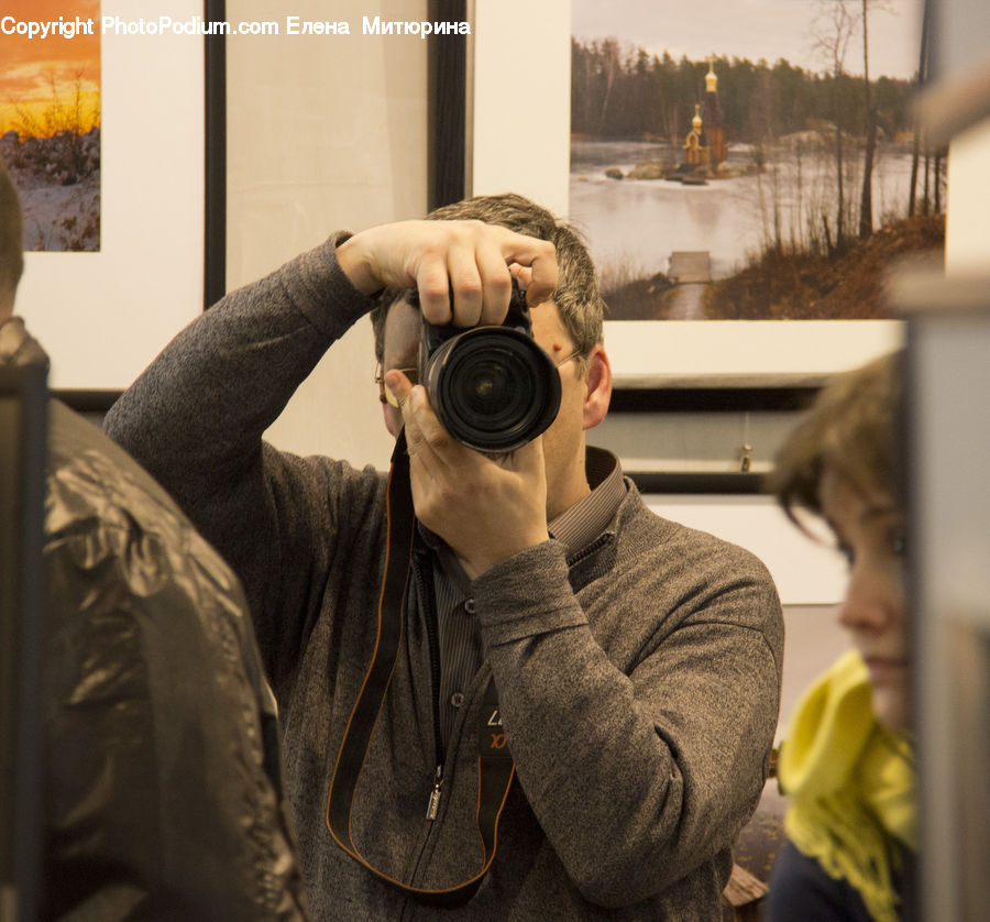 People, Person, Human, Binoculars