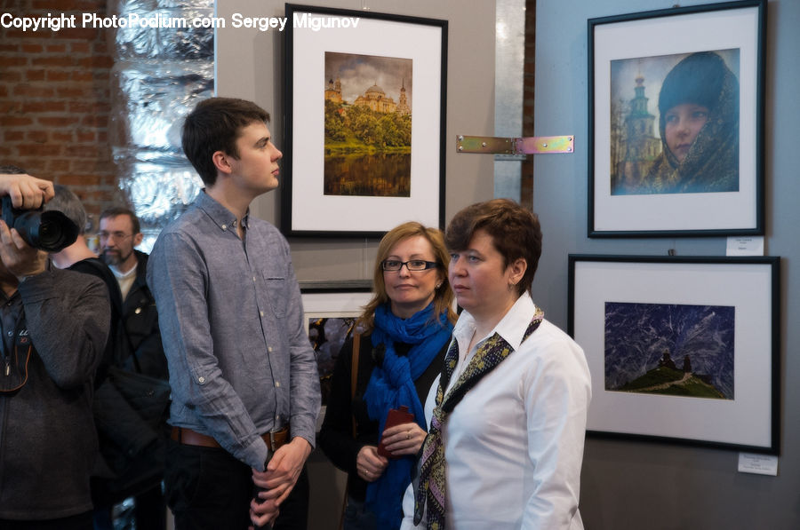 People, Person, Human, Photographer, Art, Painting, Reception Room