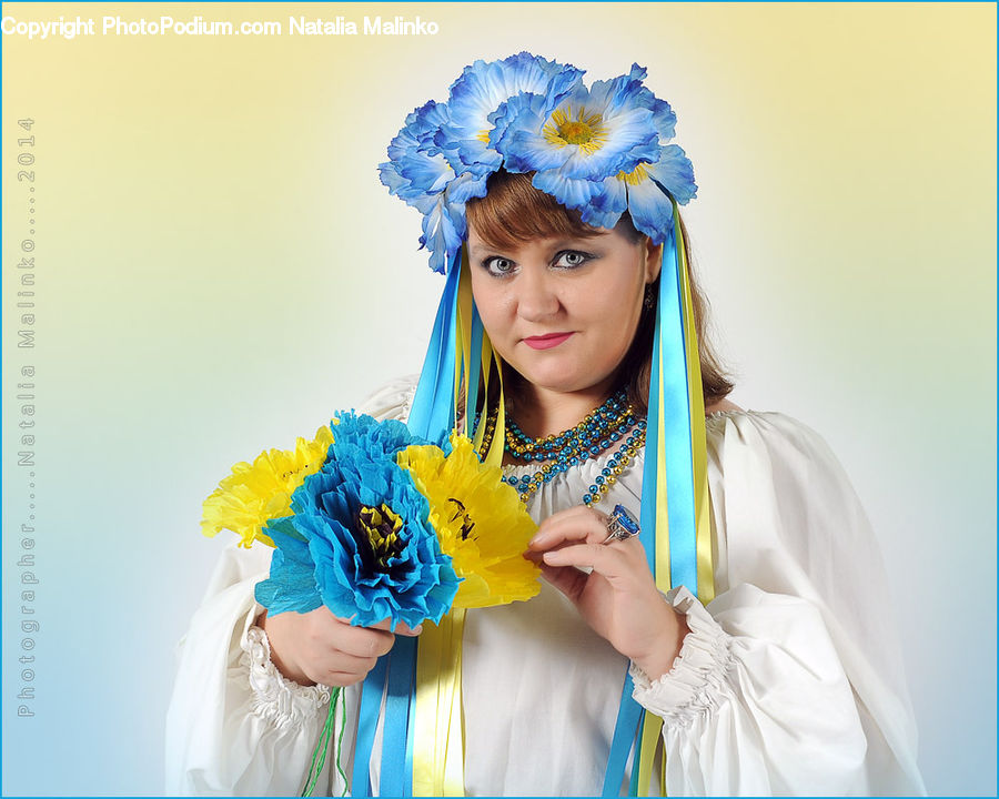 Human, People, Person, Costume, Flower, Flower Arrangement, Flower Bouquet