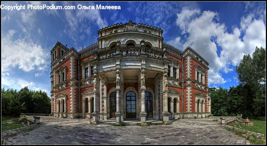 Building, Architecture, Mansion, Castle, Palace, Housing, Monastery
