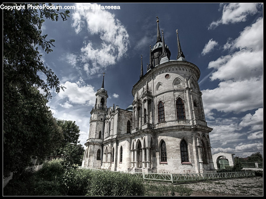 Architecture, Cathedral, Church, Worship, Castle, Fort, Housing