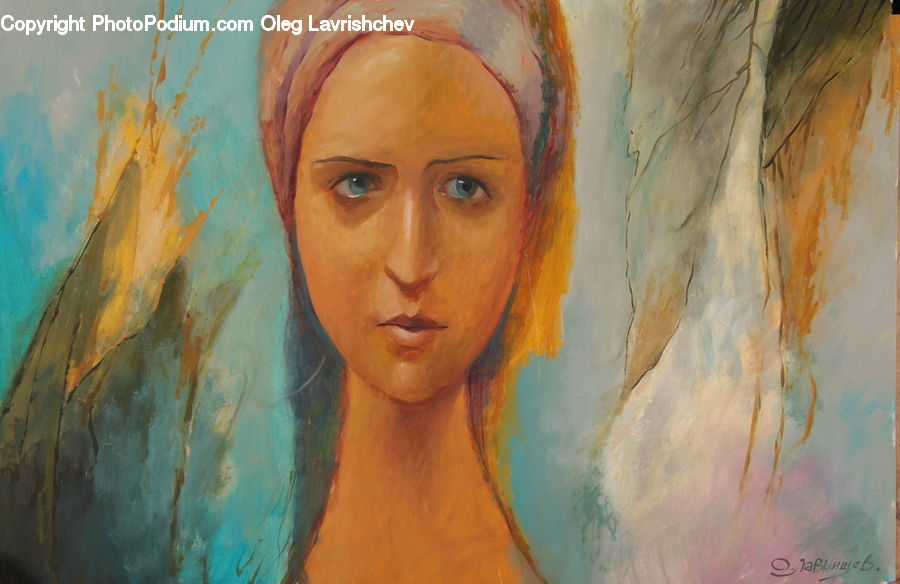 People, Person, Human, Art, Painting, Female, Girl