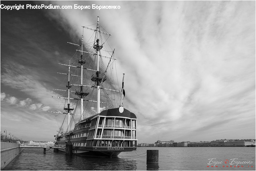 Boat, Yacht, Dock, Landing, Pier, Cruise Ship, Ferry