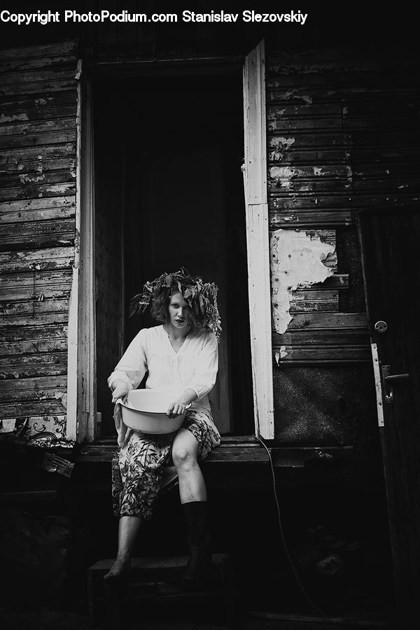People, Person, Human, Female, Back, Woman, Alley