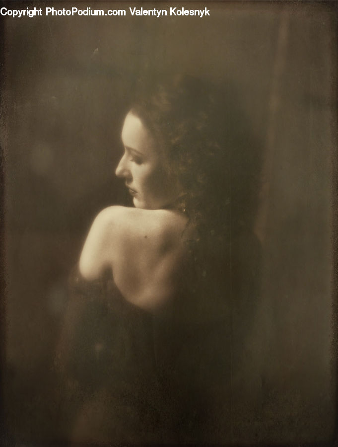 Tub, Female, Girl, Person, Woman, Face