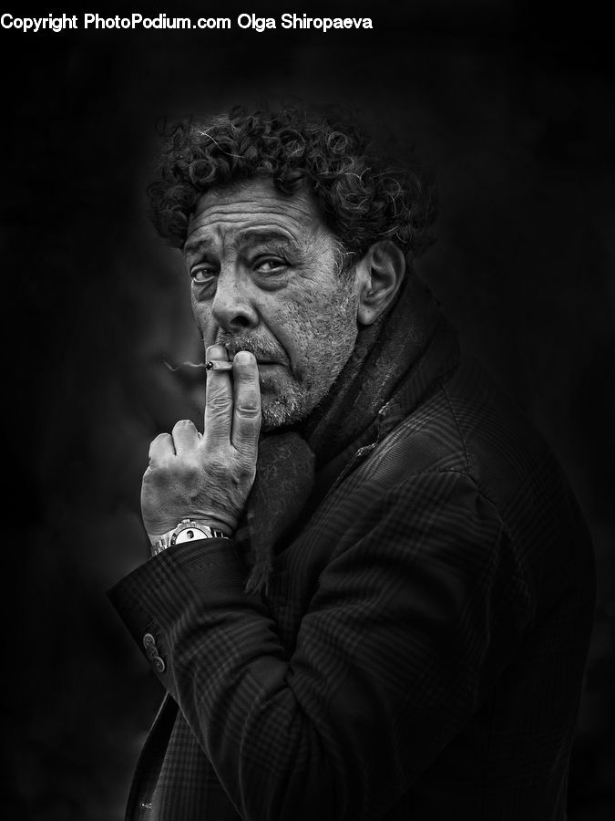 People, Person, Human, Portrait, Performer, Smoke