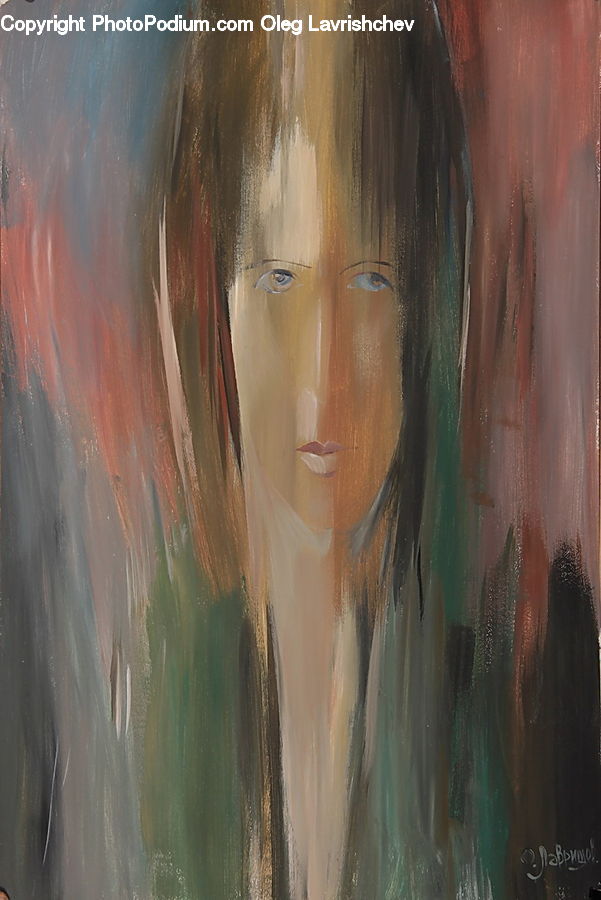 Art, Painting, Face, Flyer, Poster