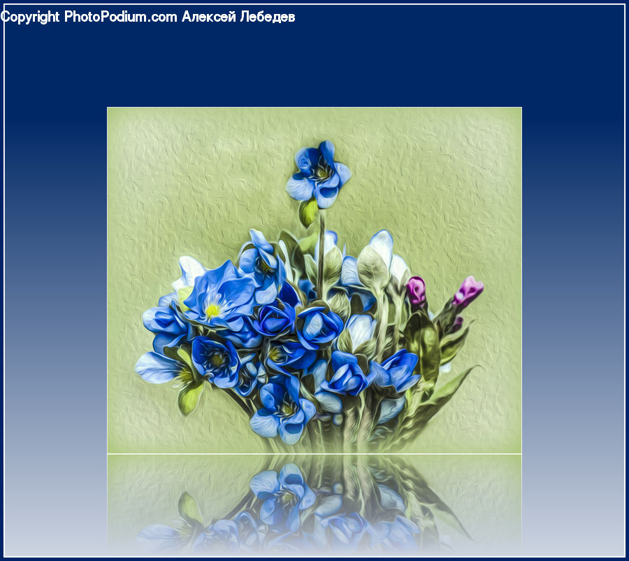 Accessories, Greeting Card, Mail, Flower, Flower Arrangement, Flower Bouquet, Art