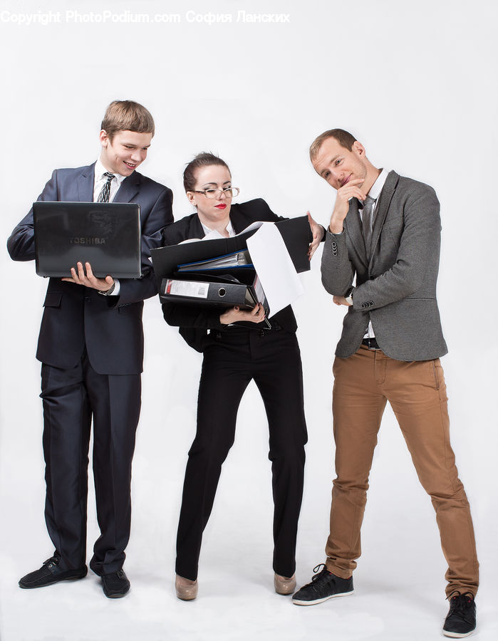 Human, People, Person, Clothing, Overcoat, Suit, Computer