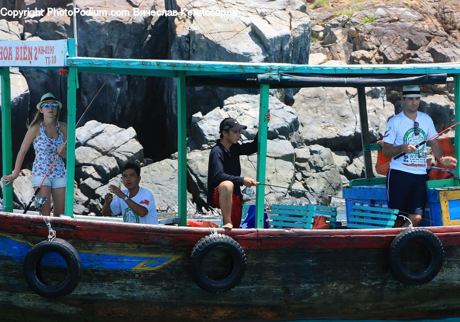 People, Person, Human, Boat, Watercraft, Playground, Tourist