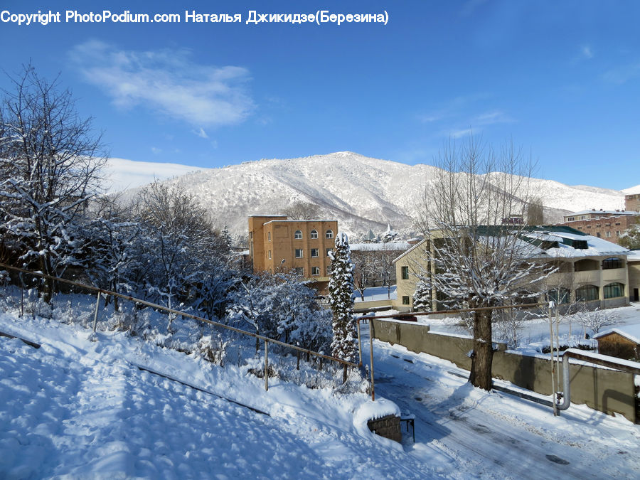 Ice, Outdoors, Snow, Landscape, Nature, Scenery, Building