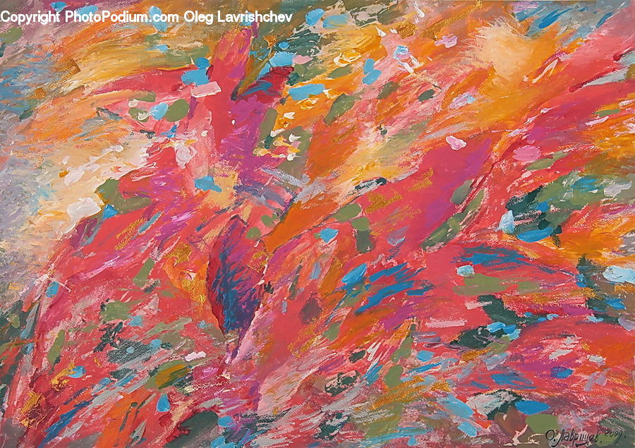 Art, Painting, Modern Art, Paint Container