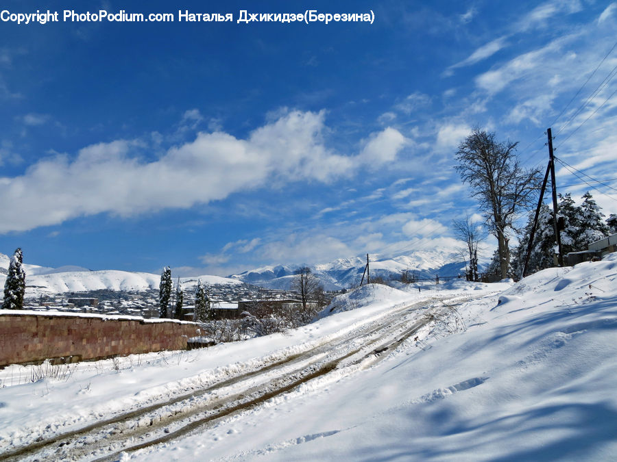 Pole, Ice, Outdoors, Snow, Alps, Crest, Mountain
