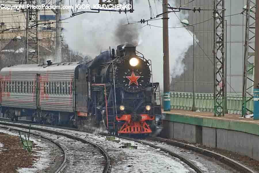 Train, Vehicle, Rail, Train Track
