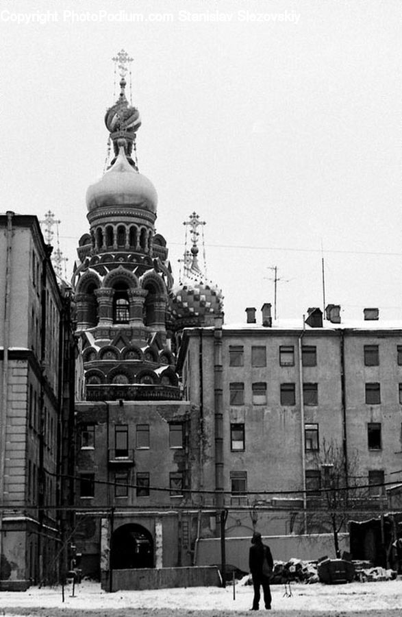 Antenna, Architecture, Cathedral, Church, Worship, Tower, City