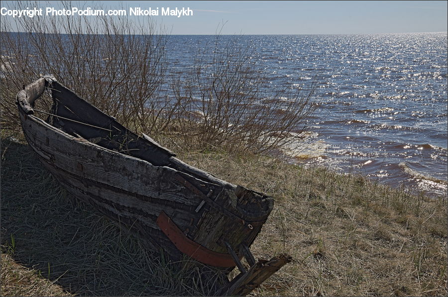 Boat, Dinghy, Canoe, Rowboat, Outdoors, Sea, Water