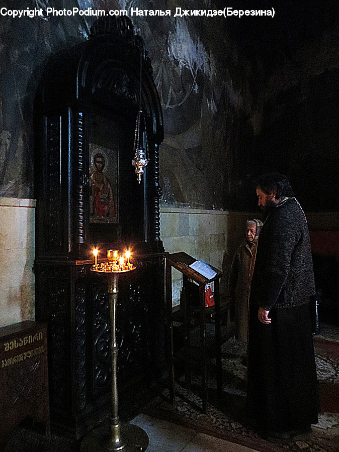 People, Person, Human, Clothing, Overcoat, Suit, Crypt