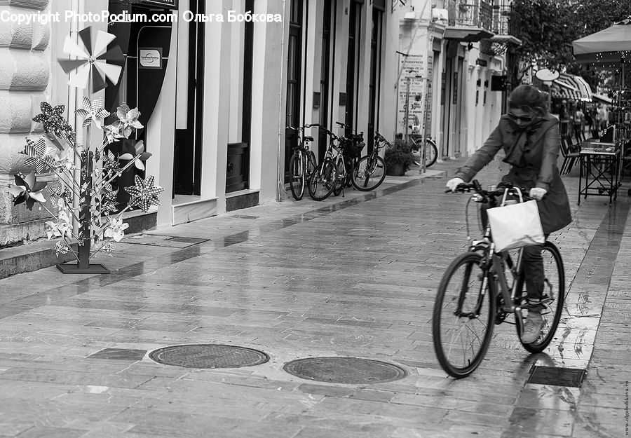 Bicycle, Bike, Cyclist, Vehicle, Moped, Motor Scooter, Motorcycle