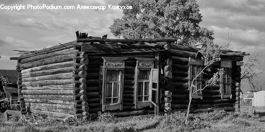 Cabin, Hut, Rural, Shack, Shelter, Building, Log Cabin