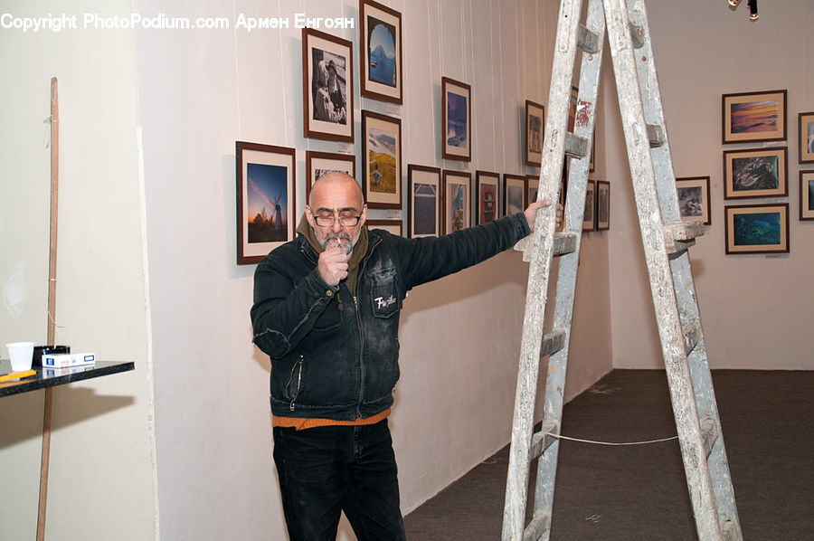 People, Person, Human, Banister, Handrail, Art, Art Gallery