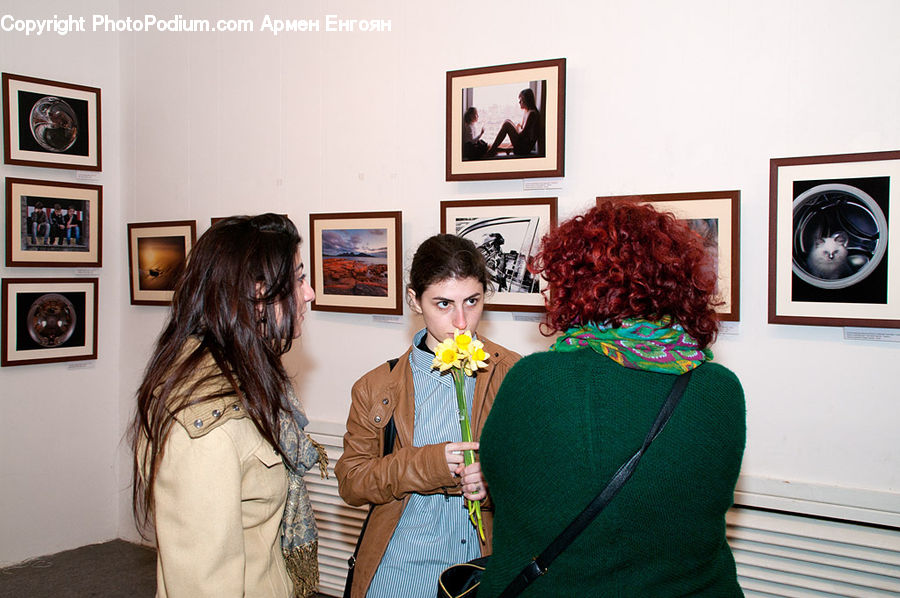 People, Person, Human, Afro Hairstyle, Hair, Art, Art Gallery