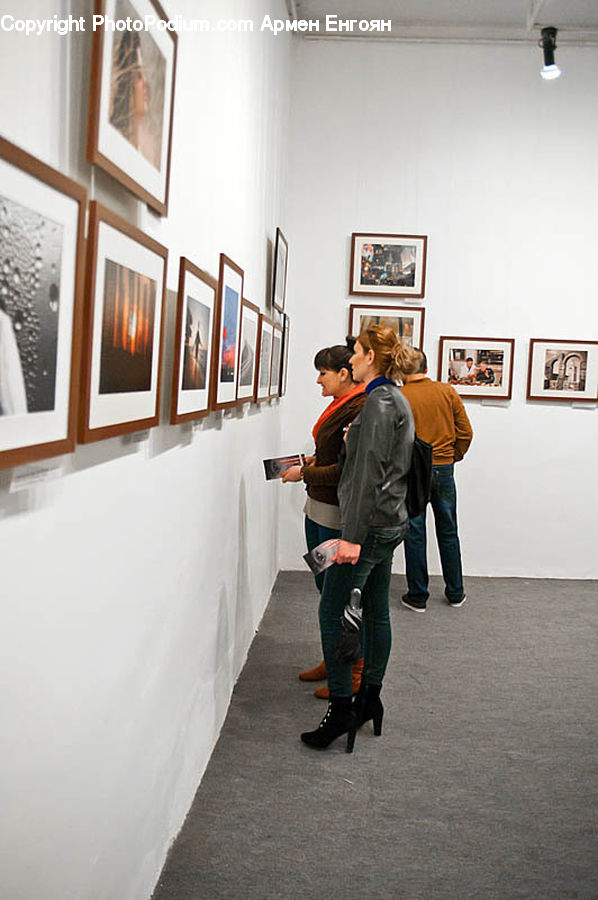 People, Person, Human, Art, Art Gallery, Clothing, Coat