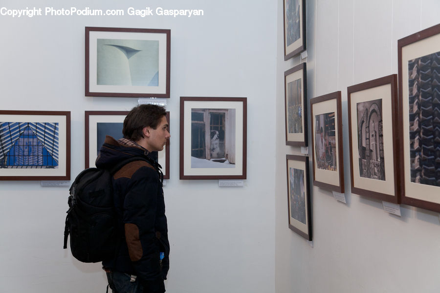 Human, People, Person, Art, Art Gallery, Modern Art, Coat
