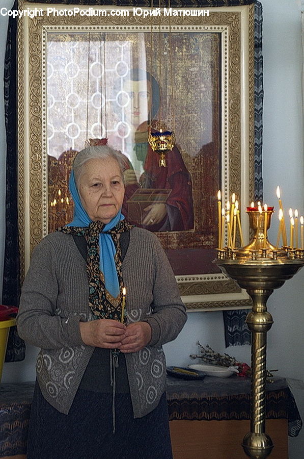People, Person, Human, Trophy, Candle, Reception Room, Room