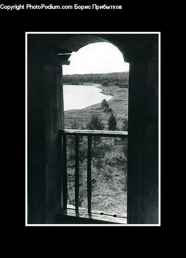 Arch, Collage, Poster