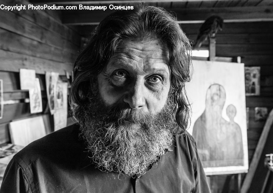 People, Person, Human, Beard, Hair, Portrait