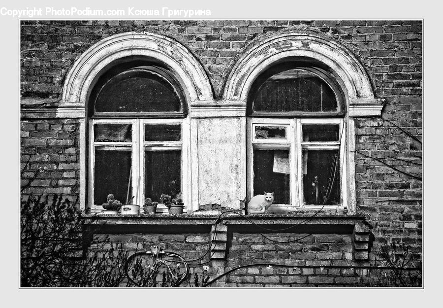 Brick, Arch, Arched