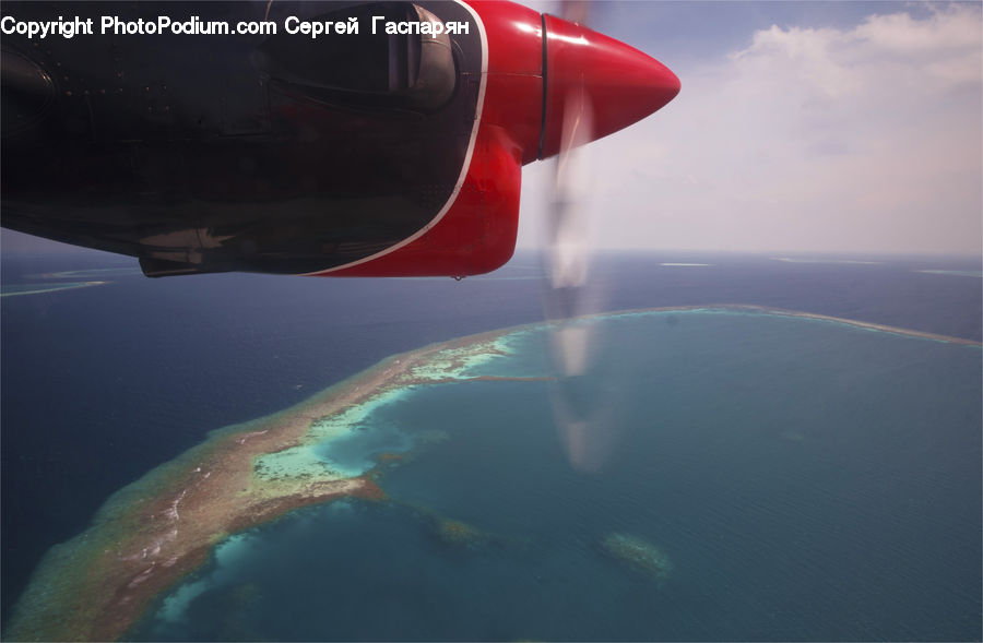 Atoll, Beach, Coast, Island, Reef, Sea, Water