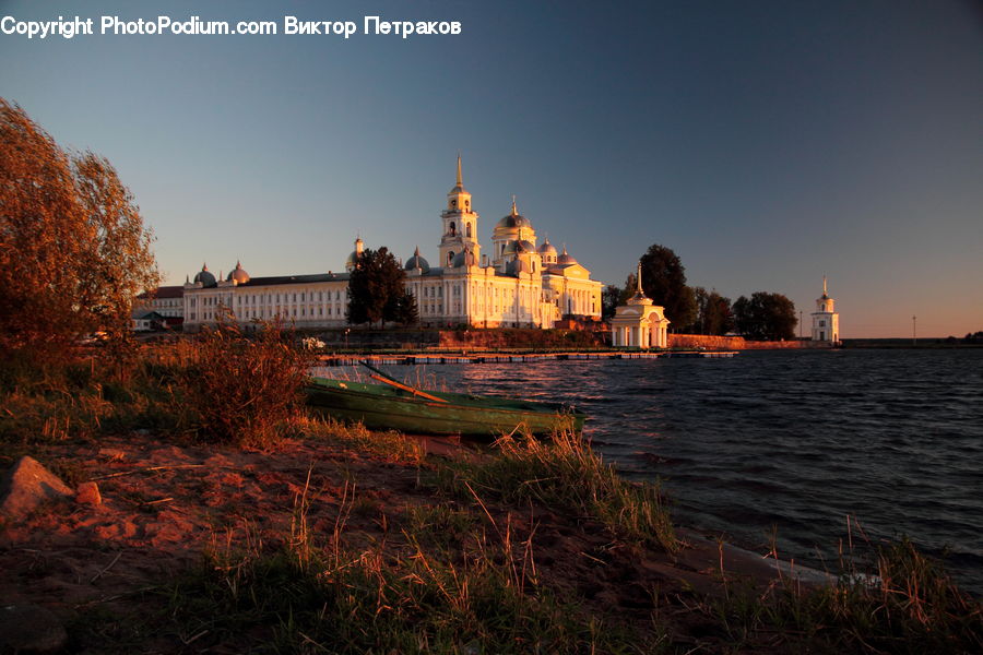 Architecture, Cathedral, Church, Worship, Castle, Fort, Dawn