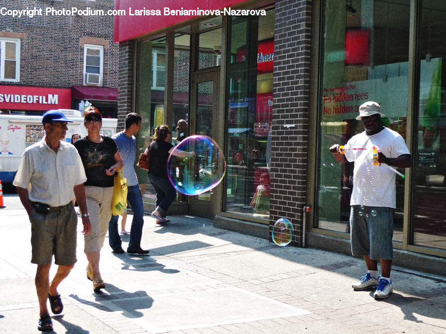 Human, People, Person, Bubble, Crowd, Shop, Performer