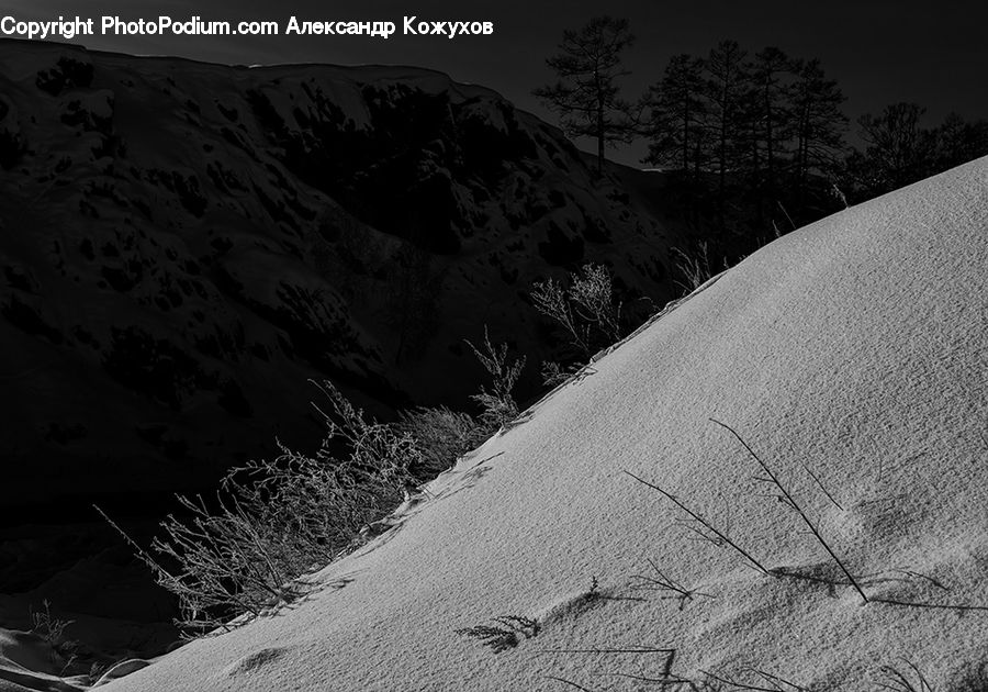 Outdoors, Sand, Soil, Ice, Snow, Alps, Crest