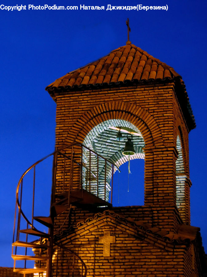 Brick, Architecture, Bell Tower, Clock Tower, Tower, City, Downtown