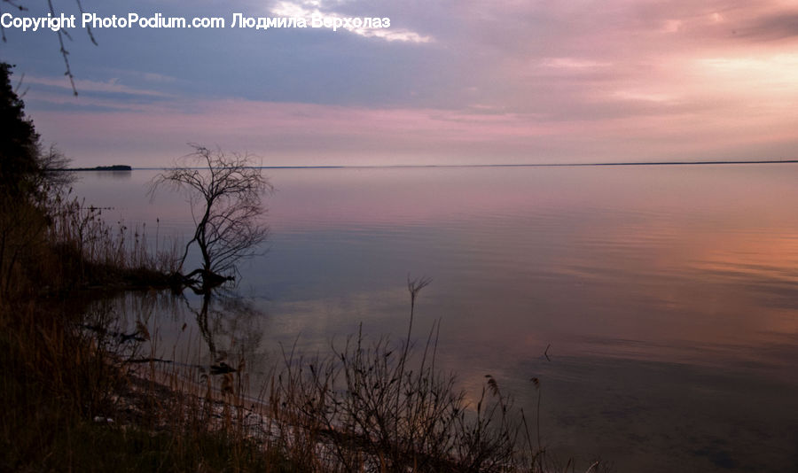 Dawn, Dusk, Sky, Sunrise, Sunset, Red Sky, Landscape