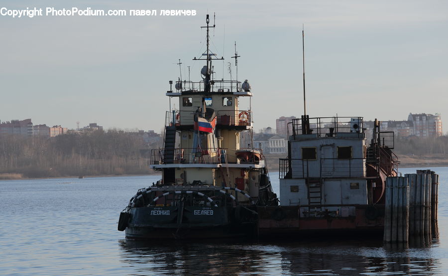 Boat, Watercraft, Barge, Tugboat, Cruise Ship, Ferry, Freighter